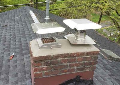 Chimney Crown and Cap