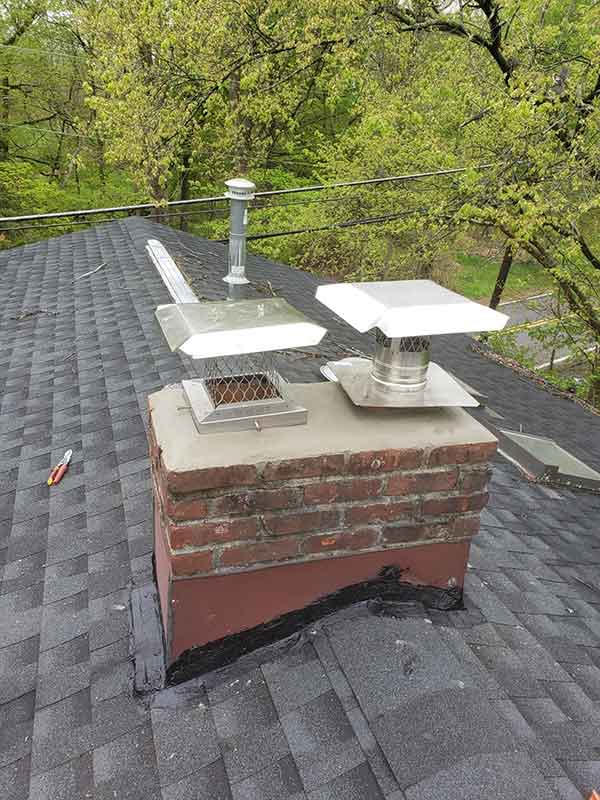 Chimney Crown and Cap