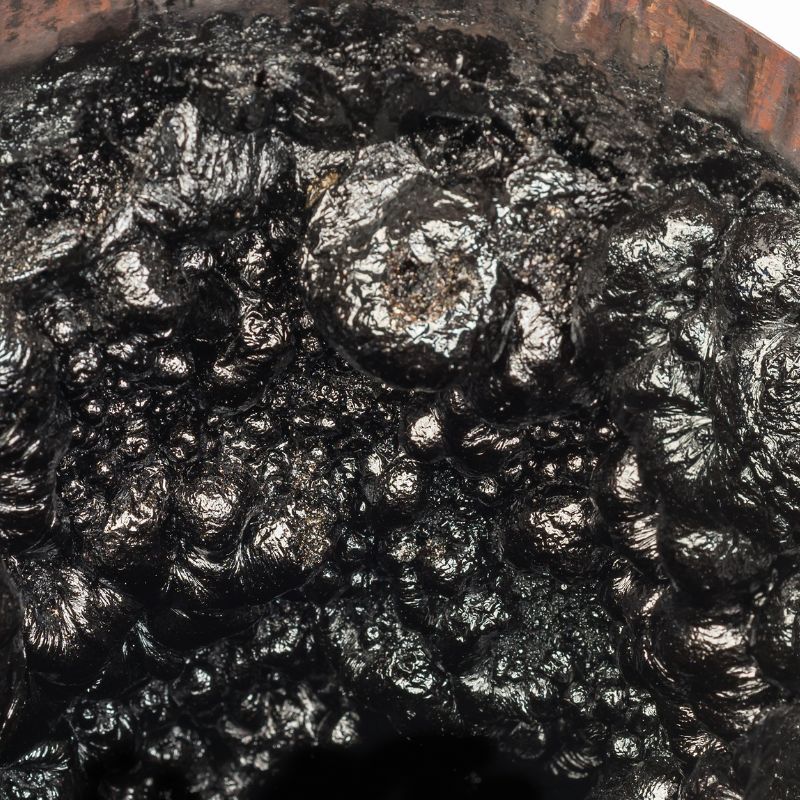 stock photo of creosote close up view of puffy black creosote